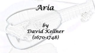 Aria by Kellner  Baroque Lute [upl. by Cindelyn]