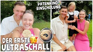 Unser ERSTER ULTRASCHALL🥰🤰 PATENKIND wird EINGESCHULT🎉😍  kobexmone [upl. by Newmark]