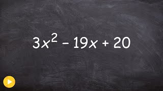 Learn how to factor a trinomial factoring practice [upl. by Yerg]