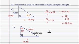 Razões trigonométricas [upl. by Aitra]