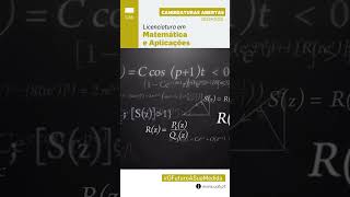 Licenciatura em Matemática e Aplicações [upl. by Weirick641]