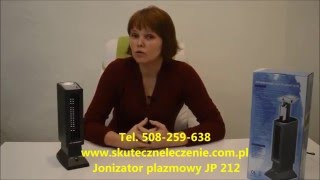 Plazmowy jonizator i oczyszczacz powietrza JP 212 [upl. by Ardnaeed]