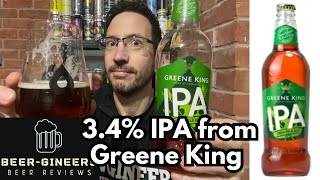 IPA from Greene King  Beer Review [upl. by Ahsilef]