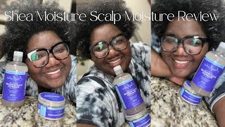 Shea Moisture Aloe Butter Scalp Moisture System Review [upl. by Yelreveb]