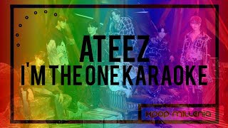 KARAOKE  ATEEZ  IM THE ONE FIREWORKS [upl. by Ydaj]