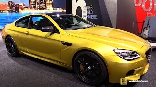 2016 BMW M6 Coupe  Exterior and Interior Walkaround  2015 Detroit Auto Show [upl. by Gwendolyn10]