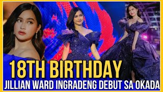 Full Video JILLIAN WARD Fabulous 18th Birthday at Cove Manila [upl. by Koblas852]