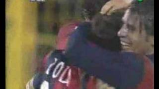 Gianfranco Zola goal Cagliari Juventus 11 commento caressa [upl. by Vel]