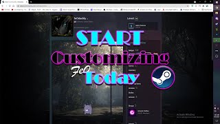 How To customize Your Steam Profile To Look Better2021 [upl. by Nnoved]