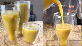 Colada de Avena con Naranjilla y Zanahoria  Súper fácil de preparar y muy nutritiva [upl. by Rim]