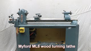 Myford ML8 wood turning lathe [upl. by Baun]