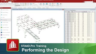 Designing Steel Structures in STAADPro [upl. by Kokoruda294]