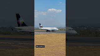 Volaris a319 airplanespotting avgeek airplane plane spot reels shortsvideo [upl. by Namyaw]