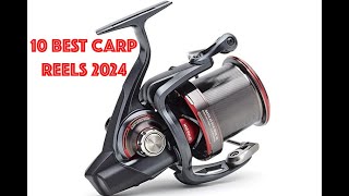 10 BEST CARP REELS IN 2024 [upl. by Akoyn]