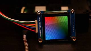 RaspberryPi 15quot RGB OLED Demo [upl. by Oilla]