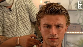 Medium Length Haircut That Looks GOOD While Growing Hair Out Medium Length Hair Men [upl. by Haldi]