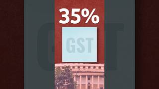 Government is introducing 35 GST slab shorts finance tax [upl. by Hnaht]