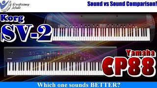 Korg SV2 vs Yamaha CP88 Sound vs Sound Comparison [upl. by Little494]