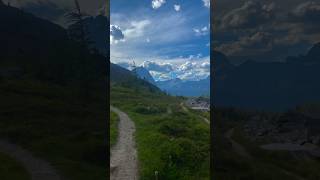 Lake O’Hara Yoho National Park BC hike travelvlog surreal views reels shorts nature 🇨🇦 [upl. by Akinhoj]