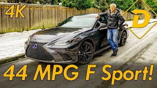 2022 Lexus ES 300h F Sport Review Lots Of Show Not As Much Go tom voelk [upl. by Mairb]