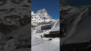 You can ski in Cervinia in Italy until May [upl. by Charron]