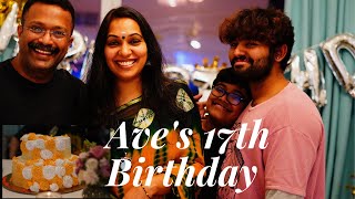 Aves Birthday ദുബായിലെ മഴയും അവിയുടെ പിറന്നാളും  Aves 17th Birthday 2022  Dubai  Veenas Vlog [upl. by Randolf]