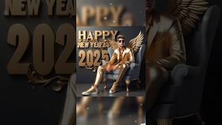 Happy New Year 2025 Status 🥰 happynewyear 2025 status ytshorts trending [upl. by Aloap]