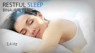 Restful Sleep  Pure Binaural Beats  34Hz [upl. by Nudd]