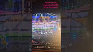 Katseye quotDebut  2024 MAMA AWARDS LA RAMS Cheerleader opening [upl. by Tare943]