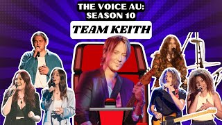 Season 10 TEAM KEITH  Full Summary  The Voice Australia 2021 [upl. by Ocker]