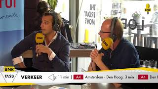 Thierry Baudet weigert politiek interview en loopt weg uit BNR The Friday Move [upl. by Ayikan855]