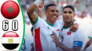 Morocco vs Egypt 60 extended highlights l All goals lmorocco egypt parisolympics2024 [upl. by Annais]