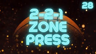 How to run the 221 Zone Press [upl. by Ahsienauq]