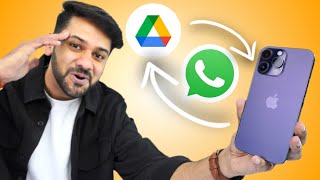 WhatsApp Backup Android to iPhone  Google Drive to iPhone 2024 tenorshareicarefonetransfer [upl. by Rendrag]