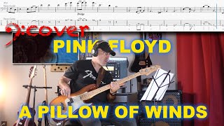 Pink Floyd  A Pillow Of Winds  Bass Tabs in 4K [upl. by Kauffmann272]