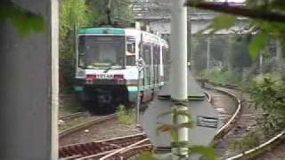 Metrolink Tram leaving Timperley [upl. by Hallam]