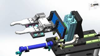 The planting and picking mechanism rotates 90 degrees [upl. by Lindie627]