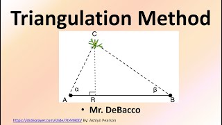 Triangulation Method [upl. by Calhoun394]