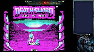 BarbarianDeath Sword DOS CGARGB graphics [upl. by Corsiglia]