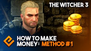 The Witcher 3  How To Make Money Method 1  Vivaldi Bank Location [upl. by Opalina]