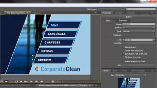 Adobe Encore Basics 2 Creating Menus [upl. by Gine]