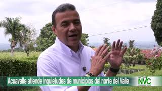 Acuavalle atiende inquietudes de municipios del norte del Valle [upl. by Marks]