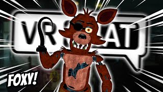 FOXYS LOOKS FOR THE BOOTY IN VRCHAT  Funny VR Moments Five Nights At Freddys Movie [upl. by Anyrtak]