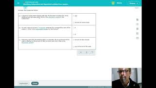 149 Identifying independent and dependent variables from equations or realworld situations [upl. by Eric]