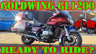 GOLDWING GL1200  READY TO RIDE [upl. by Sihtam725]