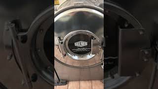 Vintage Milnor washer final spin [upl. by Hilel]