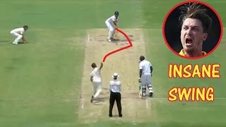 Top 10 Insane Swing Balls in Cricket History ★ Must Watch ★ [upl. by Evangelina]