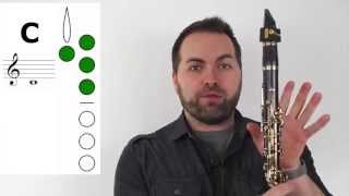 Clarinet  The 5Note Scale C D E F G [upl. by Euell585]