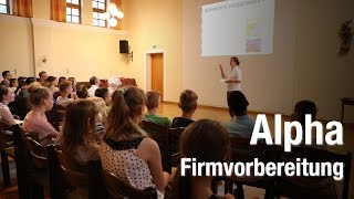 Mit Alpha auf die Firmung vorbereitet [upl. by Alet]