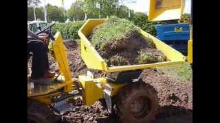 NC SW15T Power Swivel Site Dumper [upl. by Hildy319]